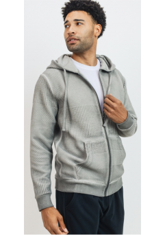 Chase Zip Up Grey